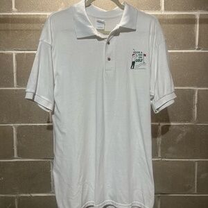 Y2K “Hook A Kid on Golf” Polo